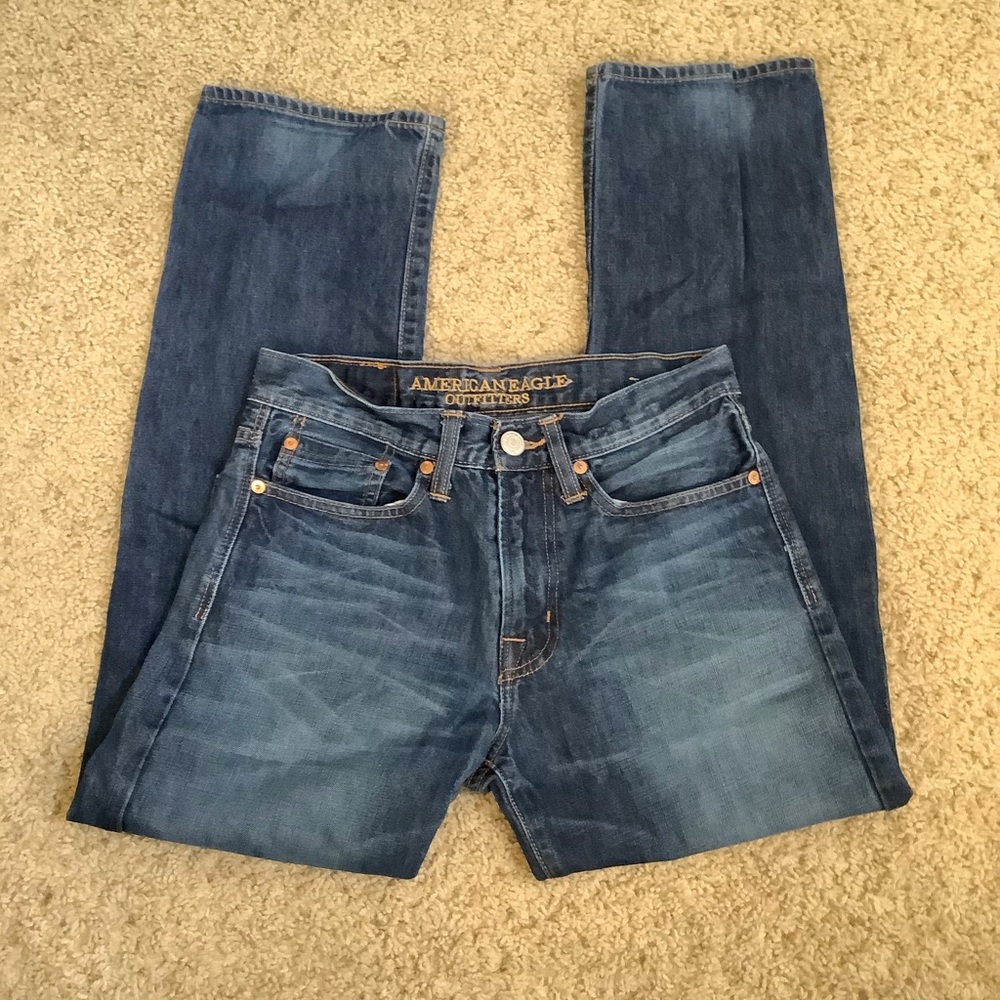 Womens AMERICAN EAGLE Relaxed Jeans 28